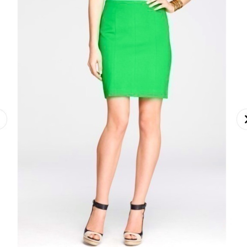 Ann Taylor Ponte Seamed Skirt